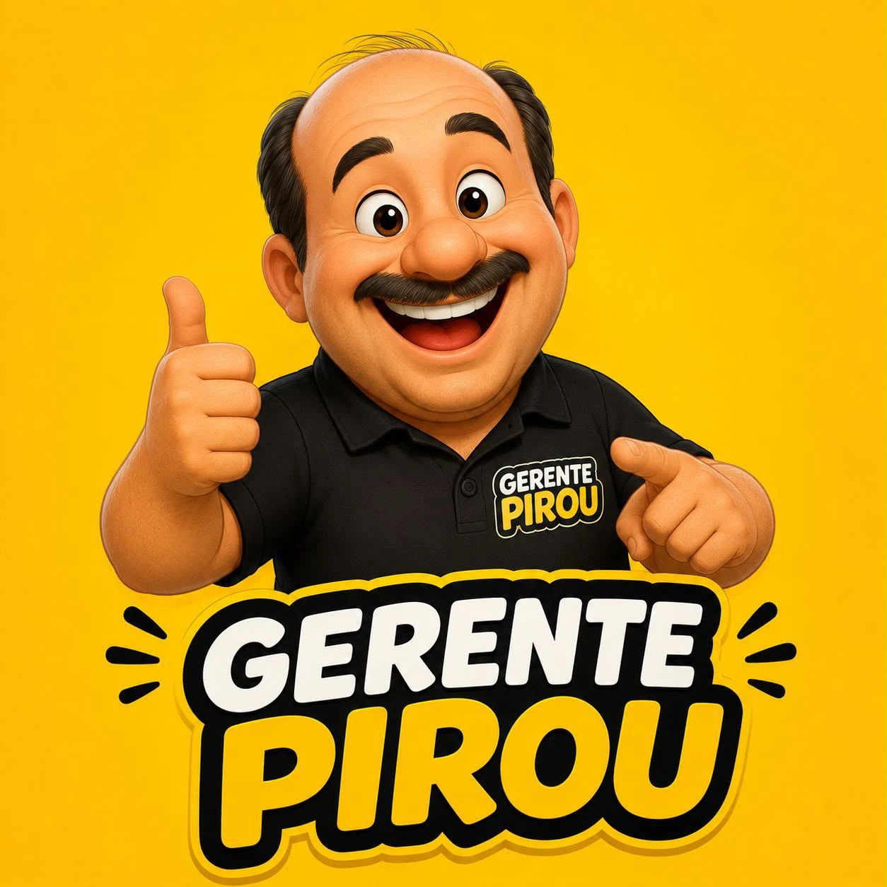O gerente pirou